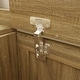 preview thumbnail 14 of 15, Corner Storage Bench with Lift-Top Seats, Faux Drawer Fronts, Oak Finish, Entryway & Living Room Organizer