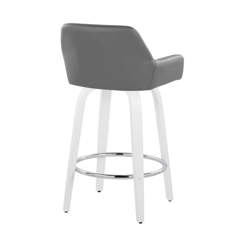 Daniella 26" Fixed-Height Counter Stool - Set of 2