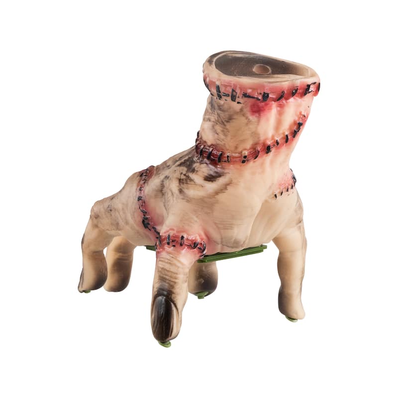 Animated Severed Hand with Sound Halloween Decoration - 9.25"
