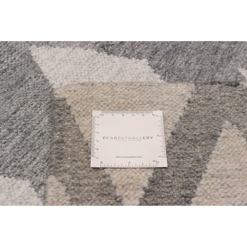 Ankara FW Grey Kilim 8'4" x 10'1" - 8'4 x 10'1