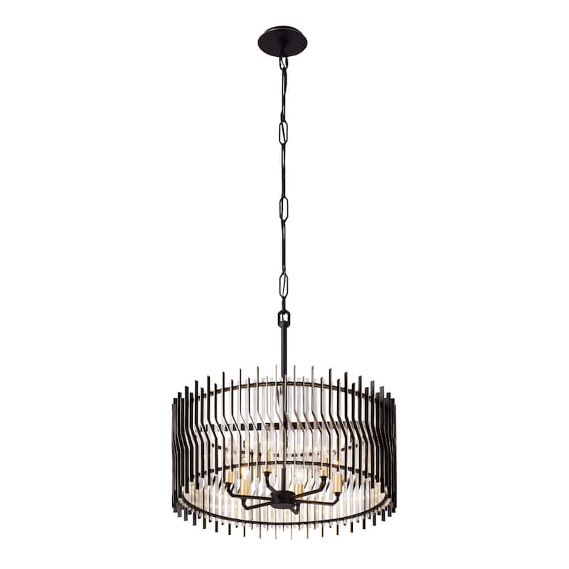 Smithsonian Park Row 6-Light 24" Diameter Pendant - N/A