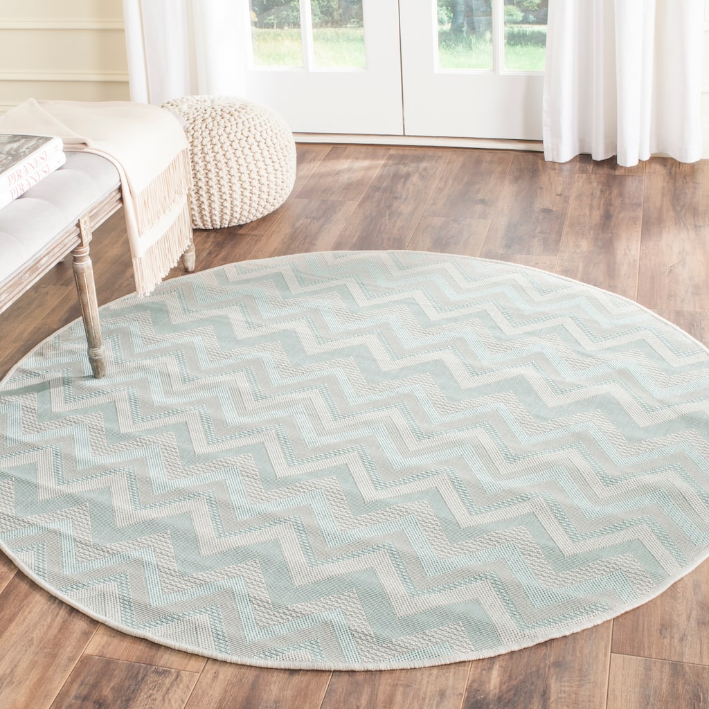 SAFAVIEH Courtyard Sondra Indoor/ Outdoor Waterproof Patio Backyard Rug