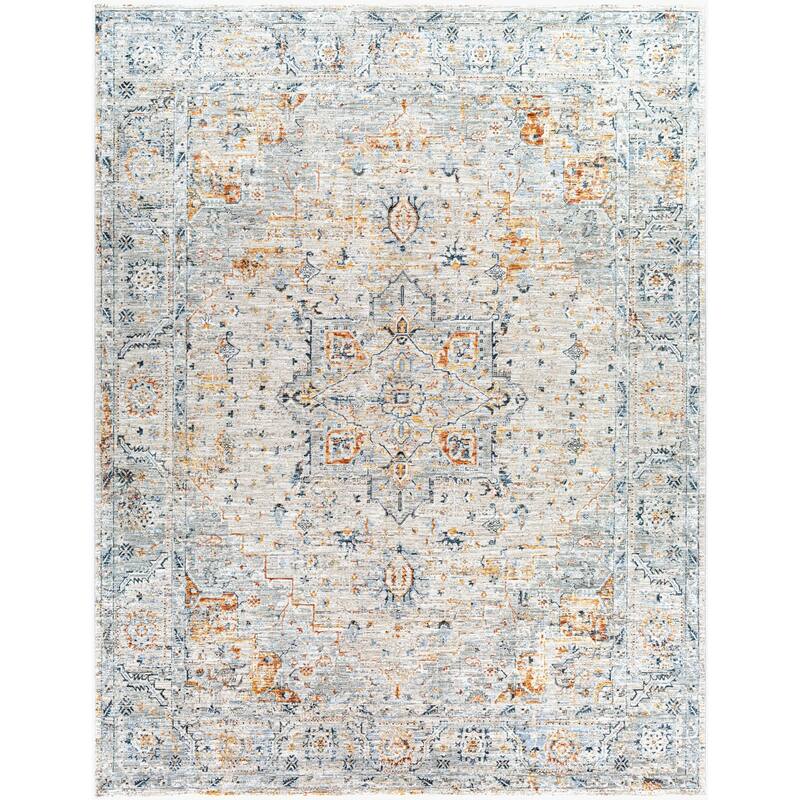 Livabliss Traditional Laila Medallion Area Rug