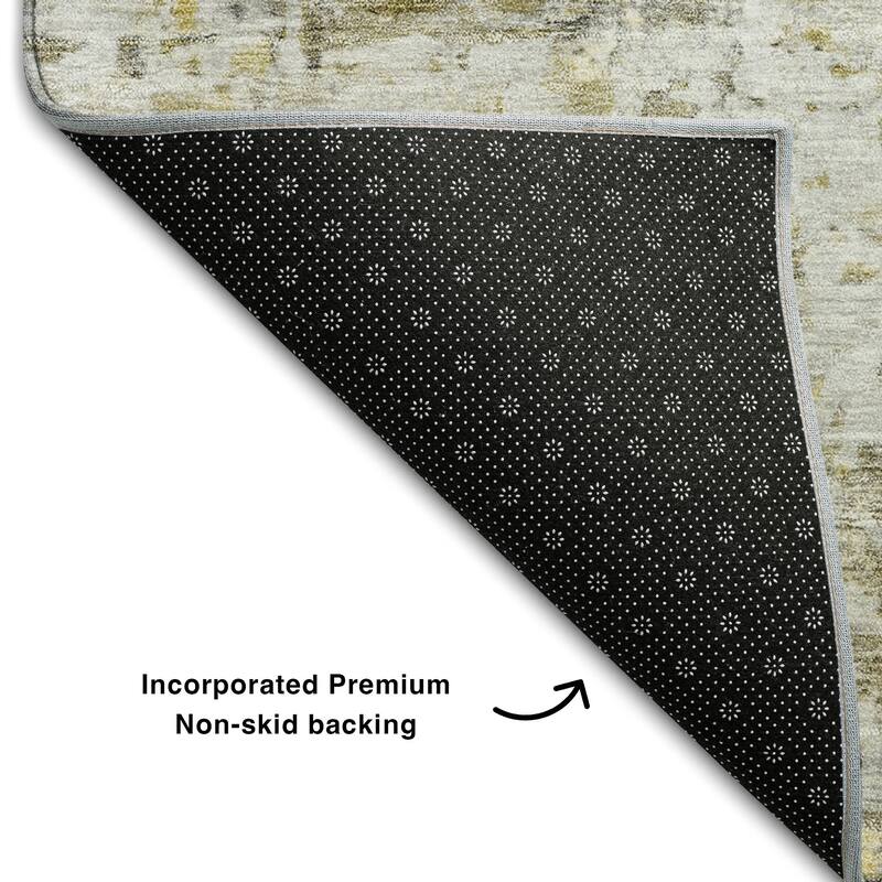 Premium Washable Super Soft Abstract Pixels Mayfield Rug