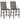 Willow Counter Chair (2/Ctn) - counter height - counter height