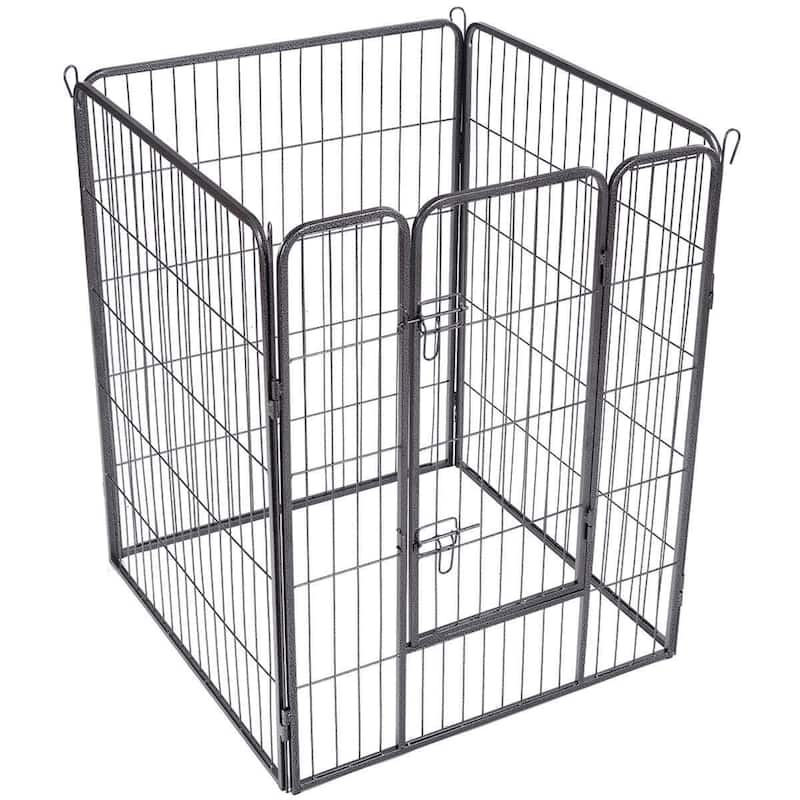 40" 8 Metal Panel Heavy Duty Pet Playpen Dog Fence - 31.5" x 40"
