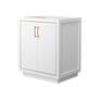 Option White / Satin Bronze Hardware