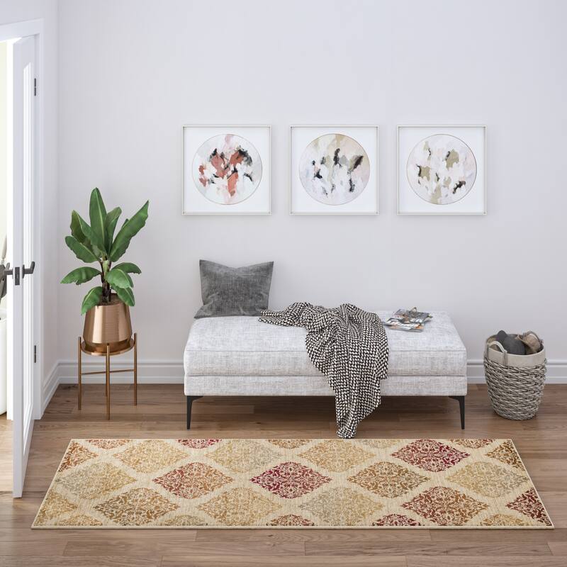 Infinity Transitional Oriental Indoor Area Rug