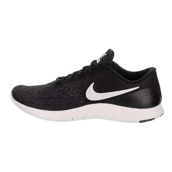 nike flex contact women's running shoes black white anthracite