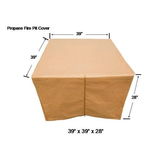 Shop Az Patio Gs F Pchdcv Heavy Duty Waterproof Propane Fire Pit