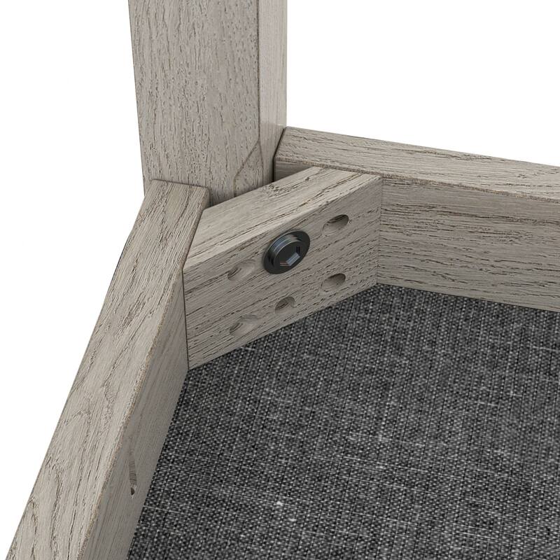 Javlergo Modern Solid Wood Dining Chairs with Upholstered Seat
