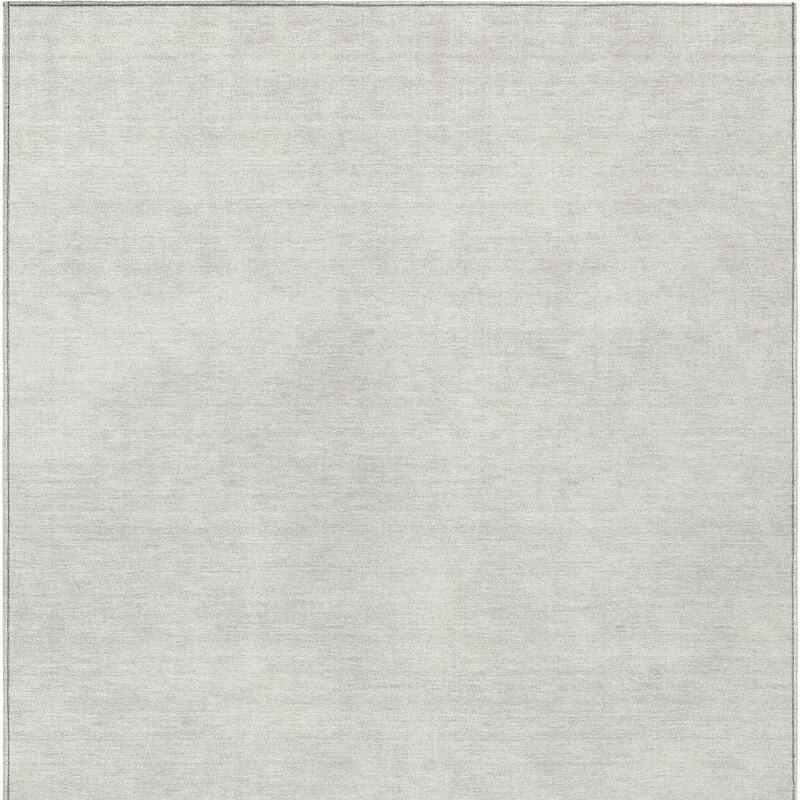 HomeRoots Solid Color Transitional Rectangle Outdoor Rug