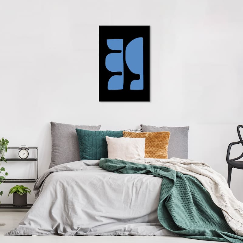 Wynwood Studio Canvas Abstract Branch Cut Poster Brown and Modern & Contemporary Wall Art Canvas Print - 16 x 24