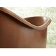 preview thumbnail 5 of 8, Euclid 6' Copper Freestanding Bathtub with Faucet and Drain Kit