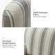 preview thumbnail 24 of 47, Seip Classic and Contemporary Striped Arm Chair with Spindle Legs by HULALA HOME