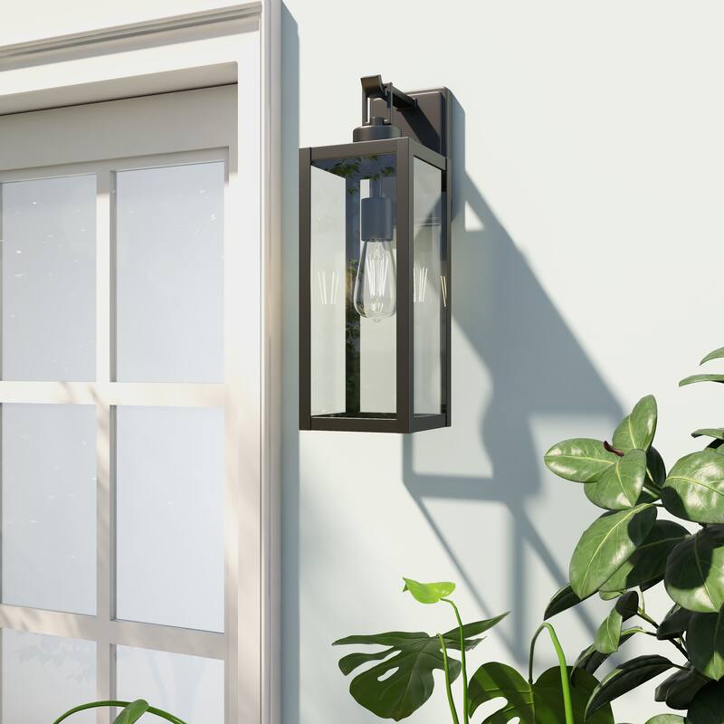 1-Light Outdoor Wall Light - 5.9"x7.83"x17.99"