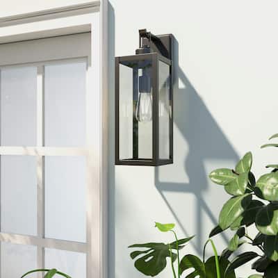 1-Light Outdoor Wall Light - 5.9"x7.83"x17.99"