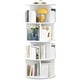 preview thumbnail 25 of 102, 4/5/6 Tiers Round Rotating Bookcase, Revolving Floor Standing Bookshelf Corner Organizer Display