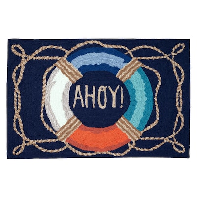 Liora Manne Frontporch Ahoy Indoor/Outdoor Rug