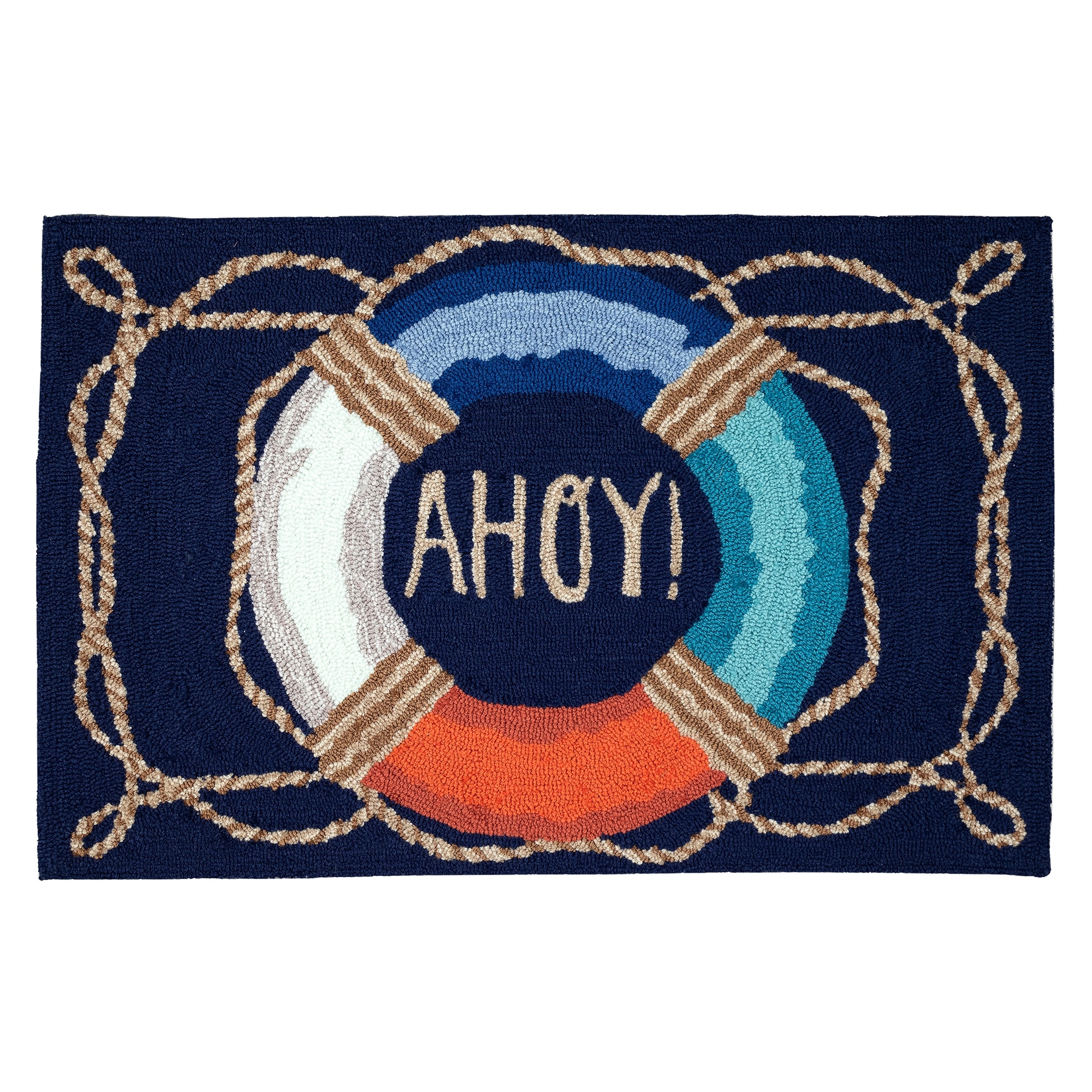 Liora Manne Frontporch Ahoy Indoor/Outdoor Rug