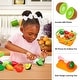 preview thumbnail 3 of 10, 46-Piece Play Food Set by Hey Play - Multicolor