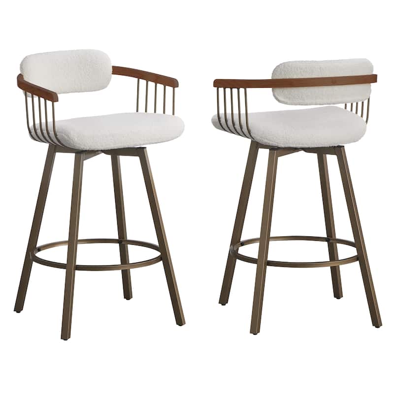 Simple Living Salvatore Swivel Counter Height Stool
