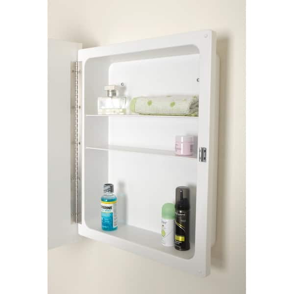 12 in. x 21.75 in. x 4 in. Mirrored Medicine Cabinet 12 in. x 21.75 in. x 4 in. Mirrored Medicine Cabinet