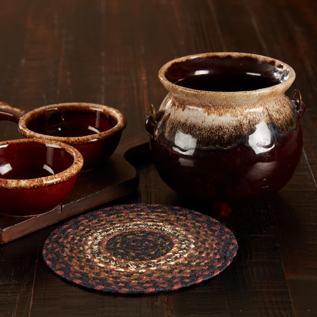 Beckham Jute Trivet 8 - Trivet 8