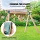 preview thumbnail 3 of 11, A-Frame Middle Swing Set Brackets, Heavy Duty Carbon Steel Swing Set Hardware with Mounting Hardware, DIY Swing Set Bracket