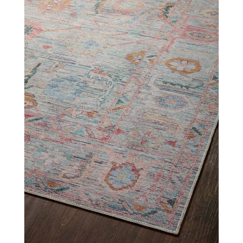 Alexander Home Ellie Boho Botanical Printed Area Rug