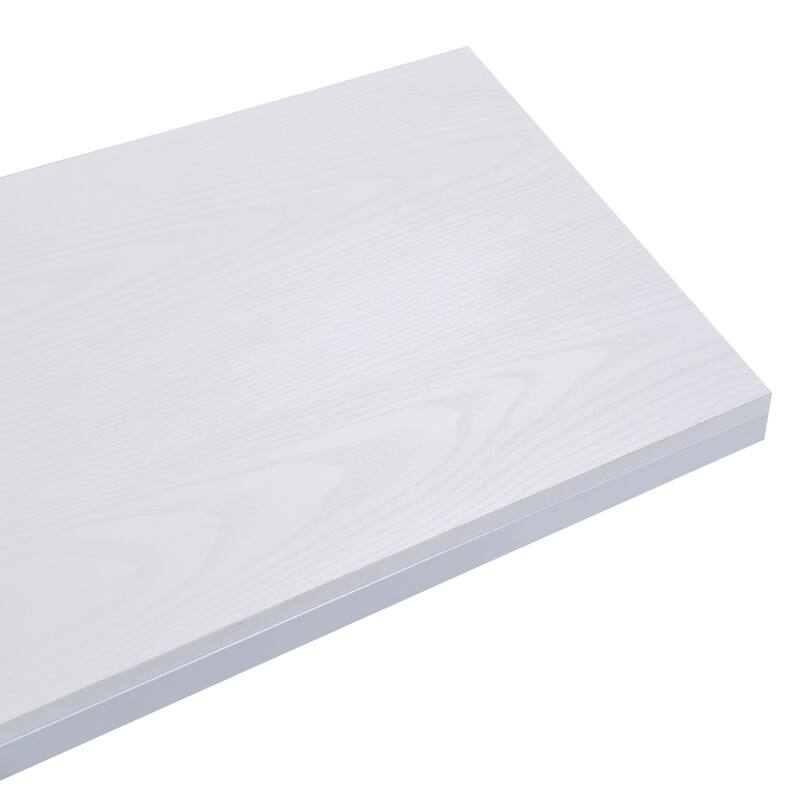 Modern TV Stand with Sailboat-Inspired, Wood Entertainment Console Table Storage Table with Drawer and Metal Frame