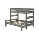preview thumbnail 13 of 26, Max and Lily Farmhouse Twin XL over Queen Bunk Bed