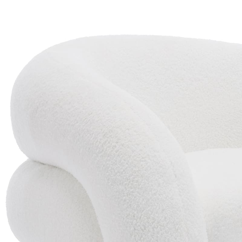 Upholstered Swivel Barrel Accent Chair