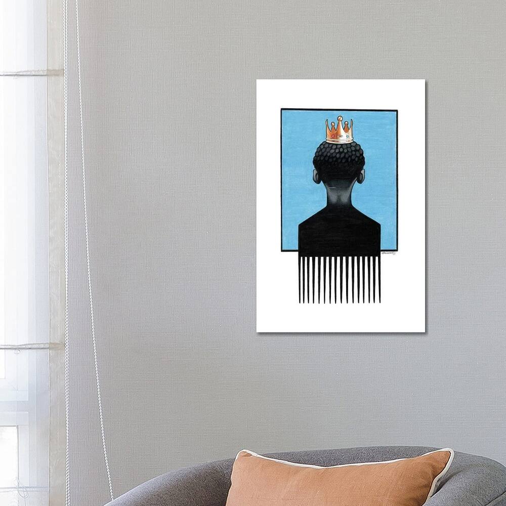 iCanvas "Little Prince Afropick" by Manasseh Johnson Canvas Print
