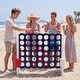 preview thumbnail 16 of 45, Costway Jumbo 4-to-Score 4 in A Row Board Game Set Outdoor Indoor Kids
