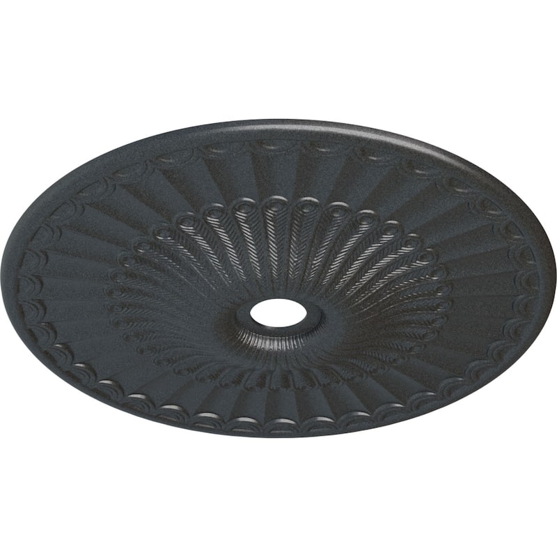 36 5/8"OD x 3 5/8"ID x 2 3/8"P Galveston Ceiling Medallion