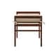 preview thumbnail 17 of 17, Nelson Rustic Acacia Wood Bench with Cushion by Christopher Knight Home