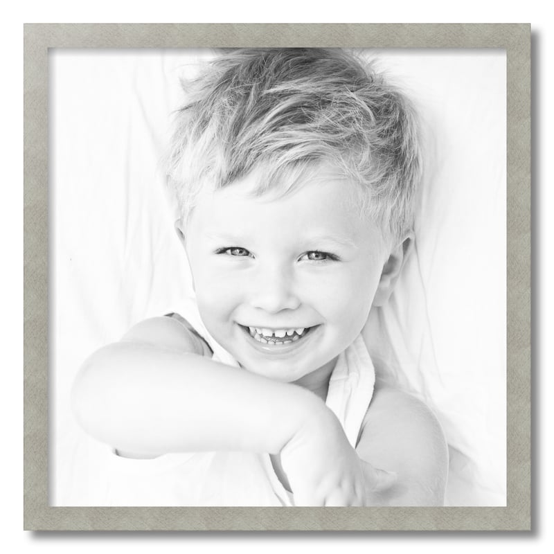ArtToFrames Metro Modern 24x24 Inch Picture Frame, 1.25 Inch MDF Poster Frame Available in Multiple Colors (FRBW26-24x24)