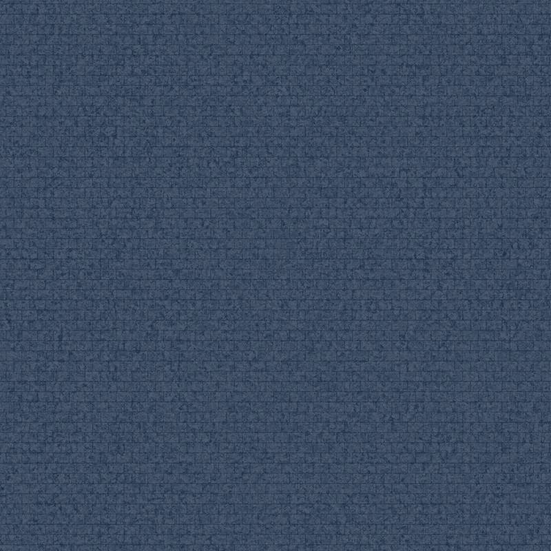 Advantage Hilbert Navy Geometric Wallpaper