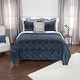 preview thumbnail 6 of 8, Auden Indigo Cotton Embroidered Sham