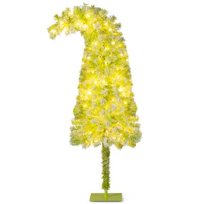 Costway 5/6/7 FT Bendable Christmas Tree with Bendable Top, 290 Branch - See Details