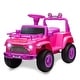preview thumbnail 18 of 20, Kids Ride On 6V Electric Truck Car,Battery Powered Electric 4 Wheeler Truck Pink