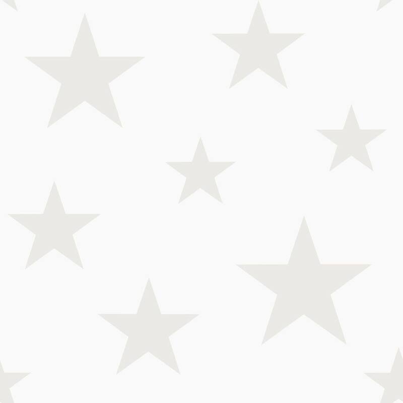 Chesapeake Amira Cream Stars Wallpaper - 20.9 x 396 x 0.025