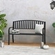preview thumbnail 2 of 1, Maypex Steel Garden Bench