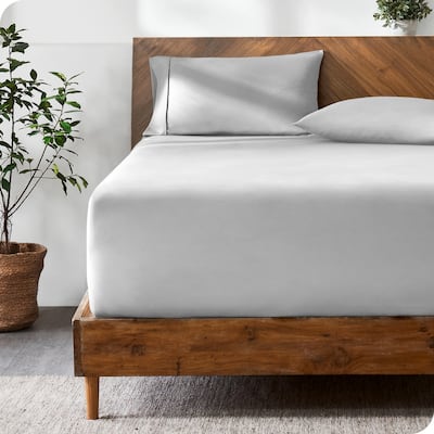 Bare Home Ultra-Soft Microfiber 22 Inch Extra Deep Pocket Fitted Sheet