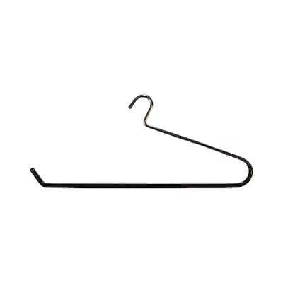 Heavy Duty Extra Long Chrome Quilt/Linen/Drapary/Blanket Hanger with Non-Clip Vinyl Coating, 22" Length x 3/8" Thick 1 Hanger