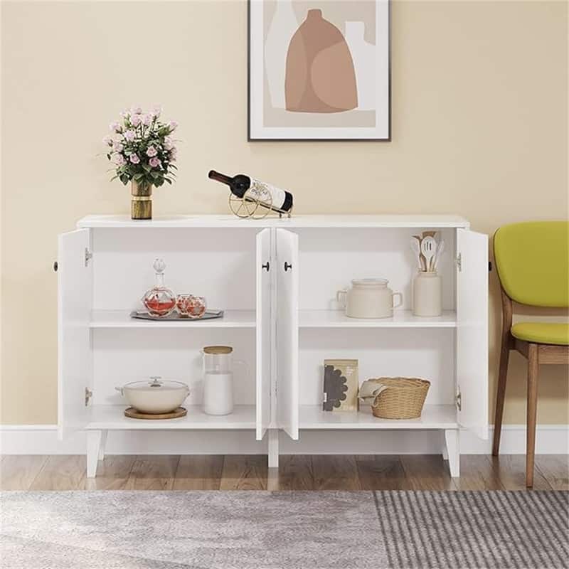 Buffet Sideboard Cabinet - 14.96"D x 50.12"W x 32.52"H