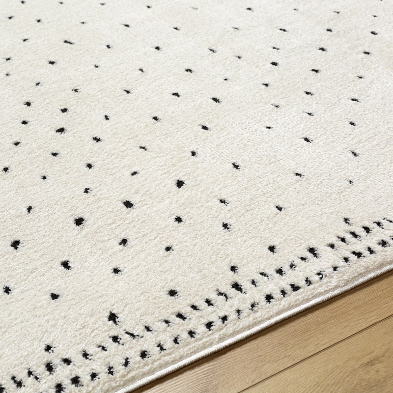Livabliss Freud Bohemian Dots Area Rug