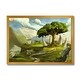preview thumbnail 3 of 8, Designart 'Sacred Tree In A Fantasy Landscape' Traditional Framed Art Print