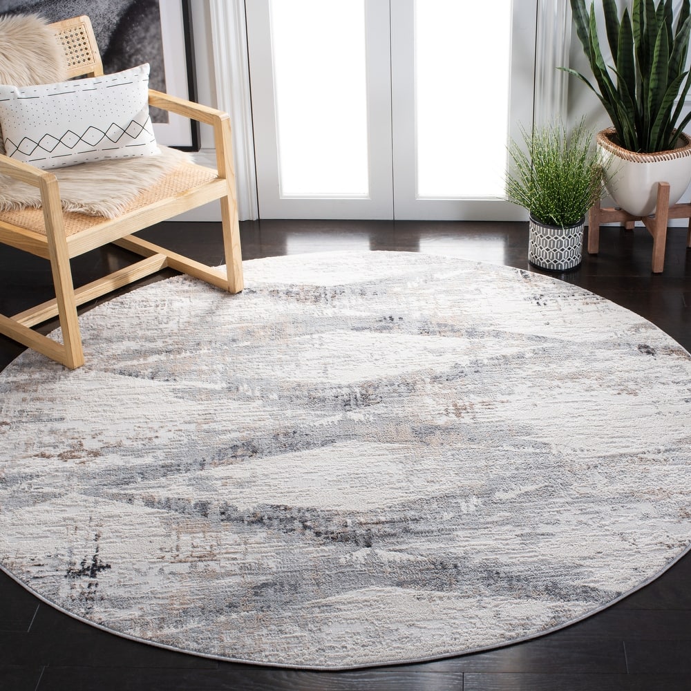 SAFAVIEH Amelia Argjentina Modern Diamond Distressed Rug